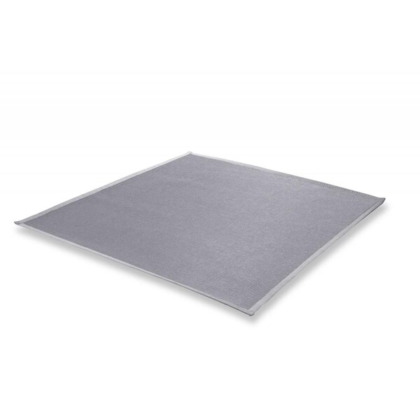 Palacedesigns 59 x 55 in. Light Gray Sunbrella Indoor Outdoor Small Rug PA3099701 - main